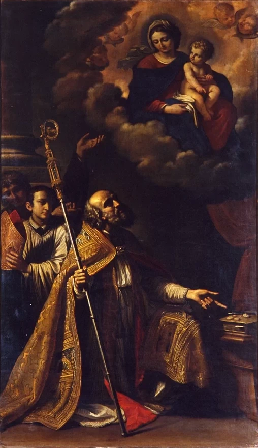 Il giovane - Apparizione della Madonna a San Liborio, Palazzo dei Diamanti, Ferrara